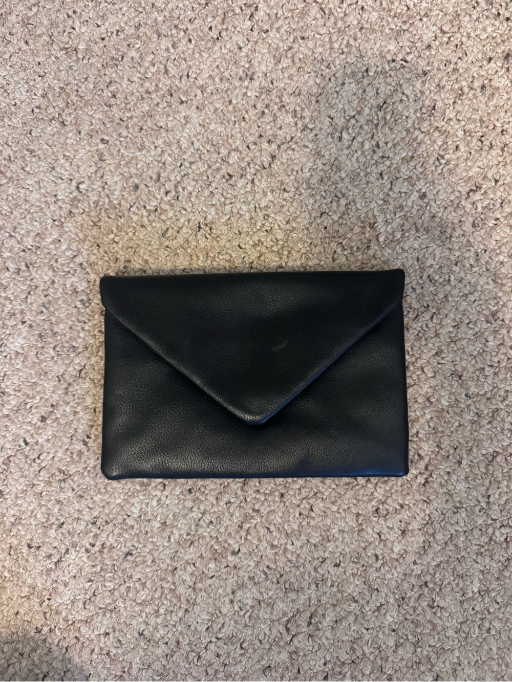 a new day Black Envelope Clutch Wristlet
